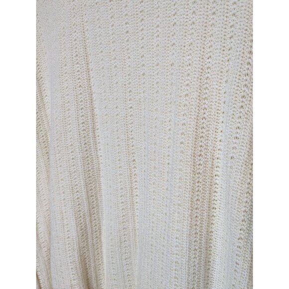 Vintage Ship N Shore Long Sleeve‎ Resort Wear Cover Up Knit Women's Large - Picture 9 of 9